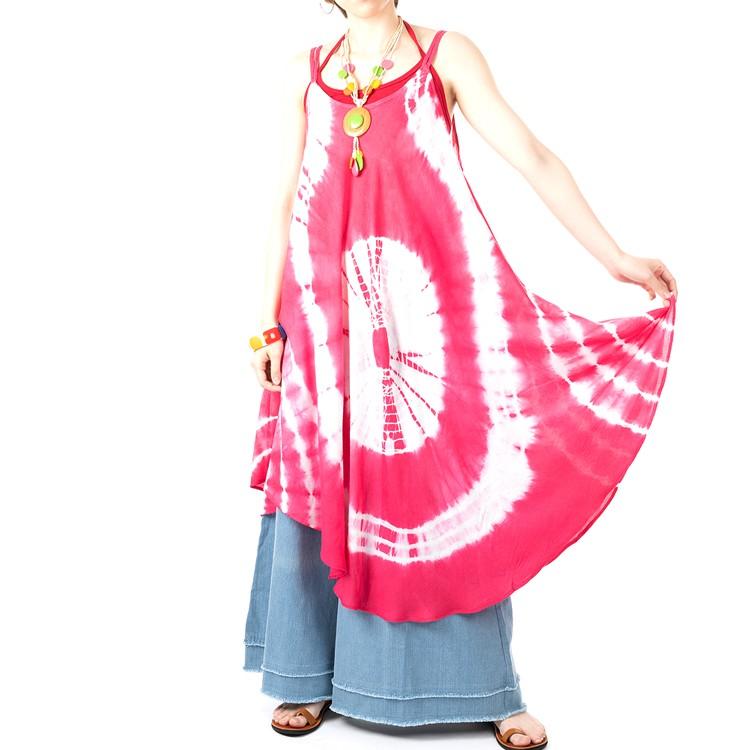 エスニック ワンピース タイダイ レディース 5カラー エスニックファッション アジアン かわいい ゆったり 体型カバー アジア雑貨ガネーシャ 通販 Yahoo ショッピング