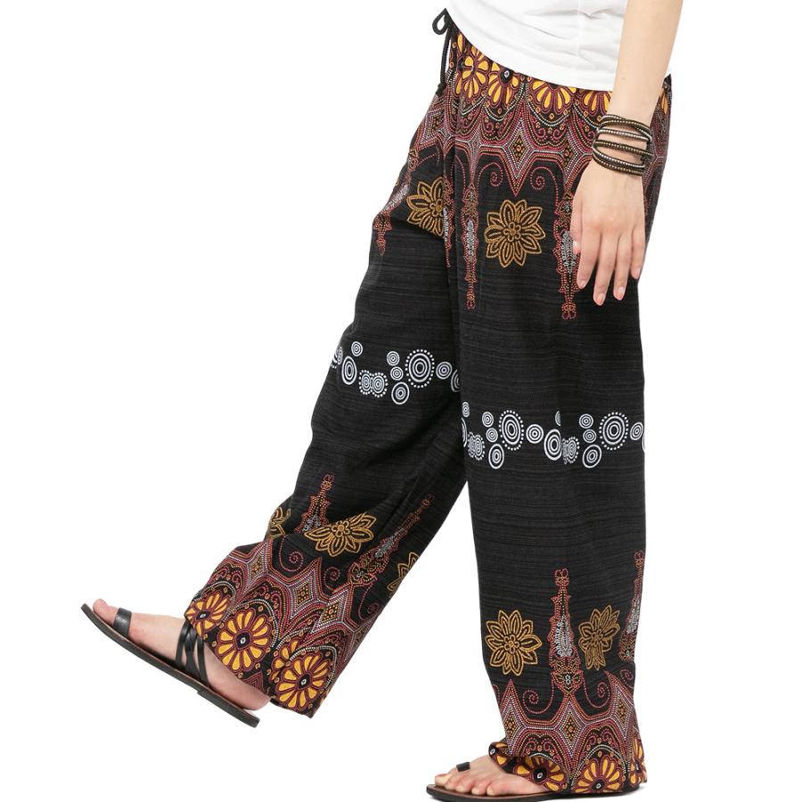 本物品質の エスニック パンツ ロング タイパンツ メンズ レディース アジアン ファッション 男女兼用 大きいサイズ 涼しい コットン おしゃれ かわいい Aynaelda Com