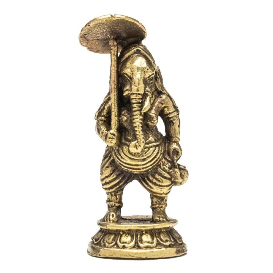 手数料無料 ガネーシャ 置物 ミニサイズ ブラス製 アジアン エスニック インド 象 ゾウ 神様 金運 幸運 学問 お守り 夢を叶えるゾウ Supplystudies Com