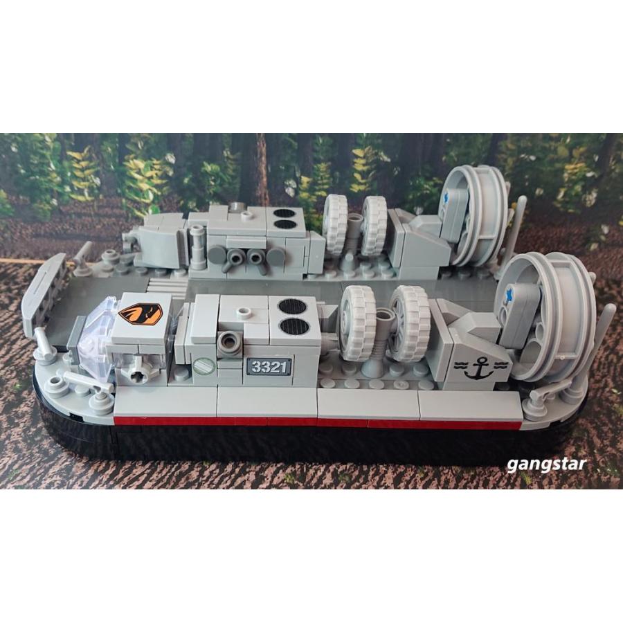 レゴ LEGO ブロック 互換 船 揚陸艇 726型エアクッション揚陸艇
