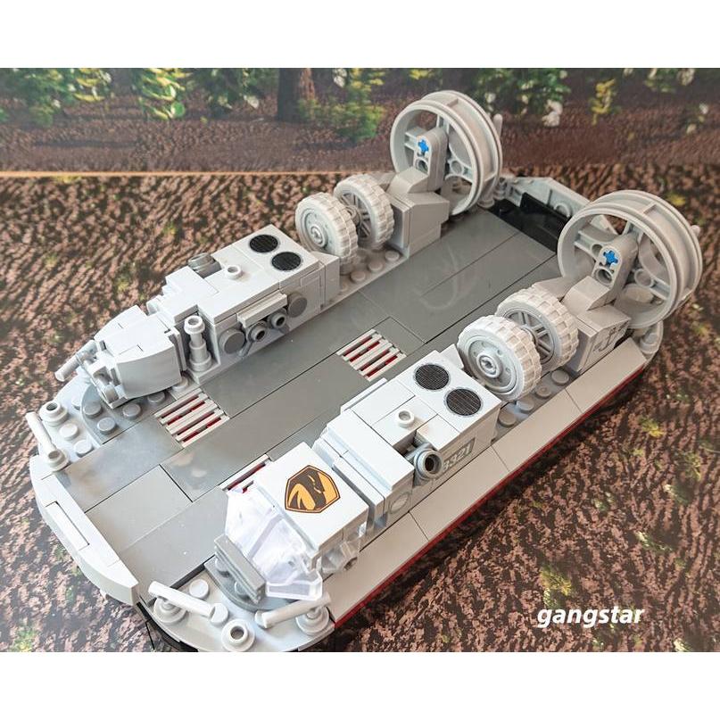 レゴ LEGO ブロック 互換 船 揚陸艇 726型エアクッション揚陸艇
