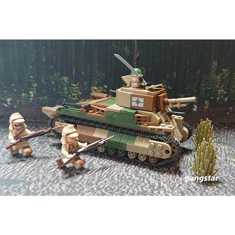 レゴ Lego ブロック 互換 車 戦車 日本 八九式中戦車 ミリタリーブロック模型 国内より発送 siki ガングスターヤフーショッピング店 通販 Yahoo ショッピング