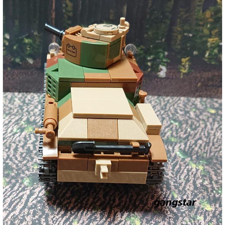 箱入り】 レゴ LEGO ブロック 互換 車 戦車 装甲車 日本 九二式重 