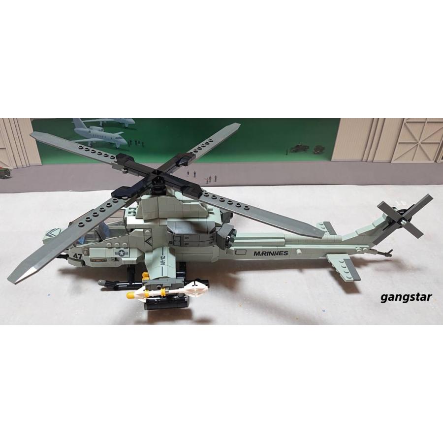 箱入り】 レゴ LEGO ブロック 互換 飛行機 ヘリコプター AH-1Z