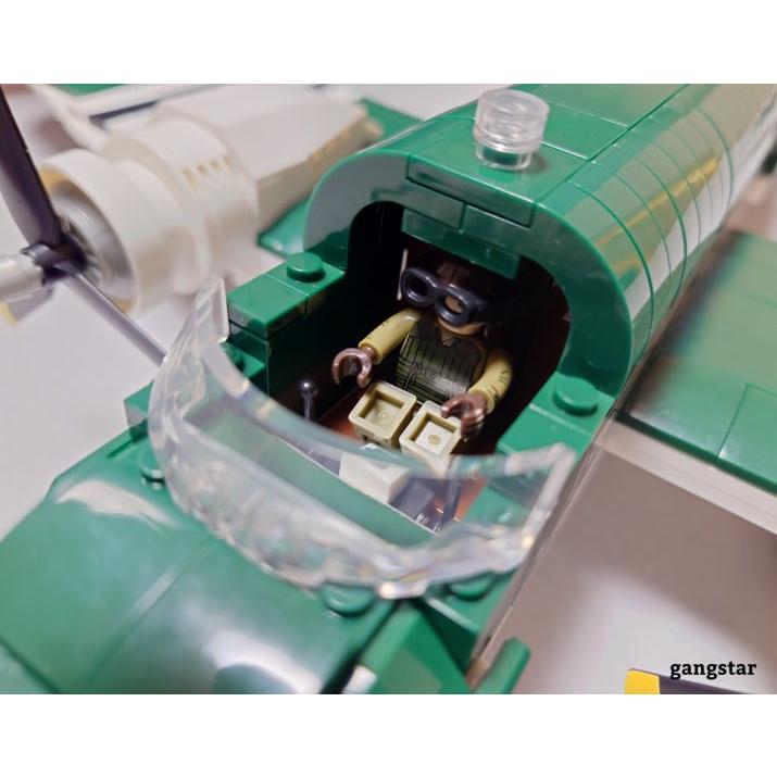 レゴ LEGO ブロック 互換 飛行機 軍用機 アメリカ USA C-47 スカイ