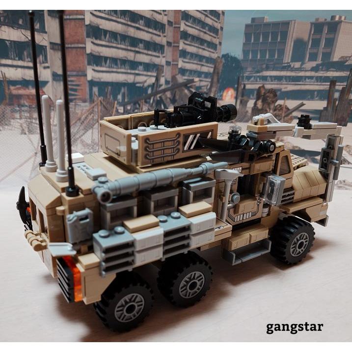 レゴ LEGO ブロック 互換 車 装甲車 アメリカ クーガーMRAP(耐地雷・伏 