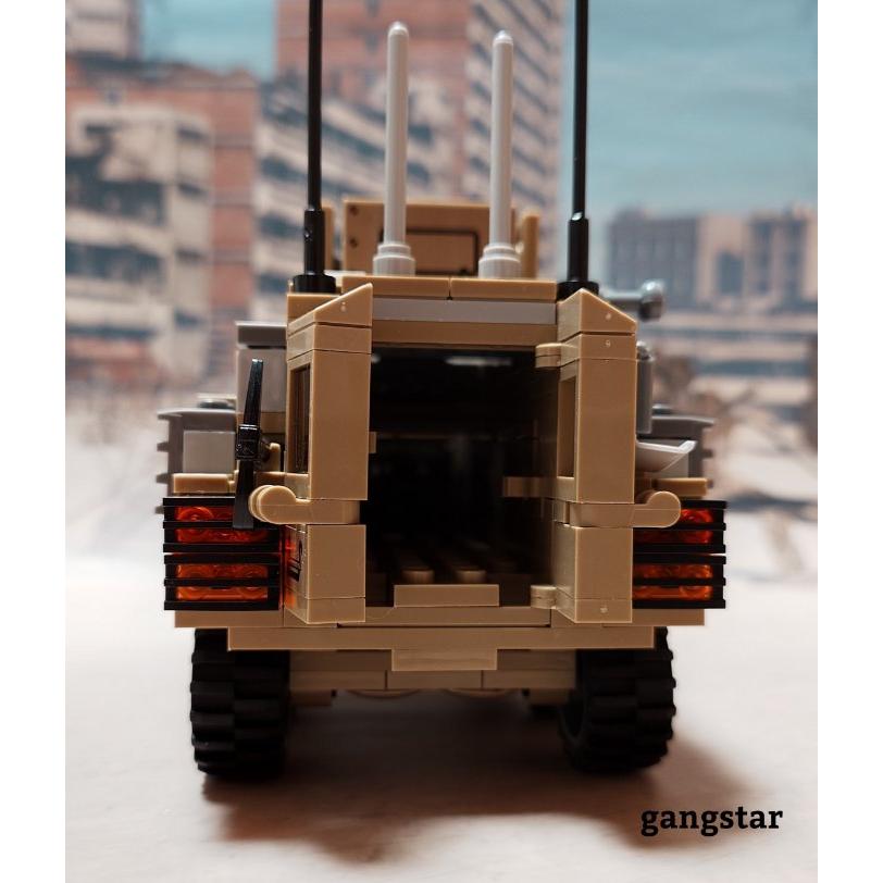 レゴ LEGO ブロック 互換 車 装甲車 アメリカ クーガーMRAP(耐地雷・伏 