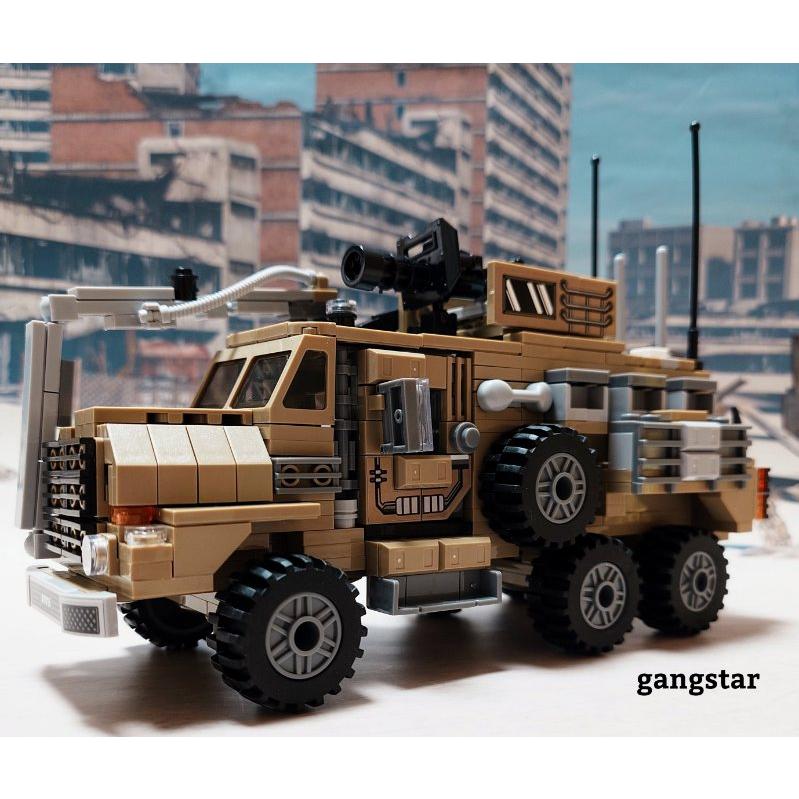 レゴ LEGO ブロック 互換 車 装甲車 アメリカ クーガーMRAP(耐地雷・伏 
