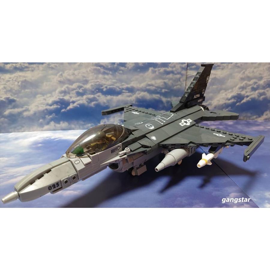 レゴ Lego ブロック 互換 飛行機 戦闘機 F 16 ファイティング ファルコン ミリタリーブロック模型 国内より発送 F16 ガングスターヤフーショッピング店 通販 Yahoo ショッピング