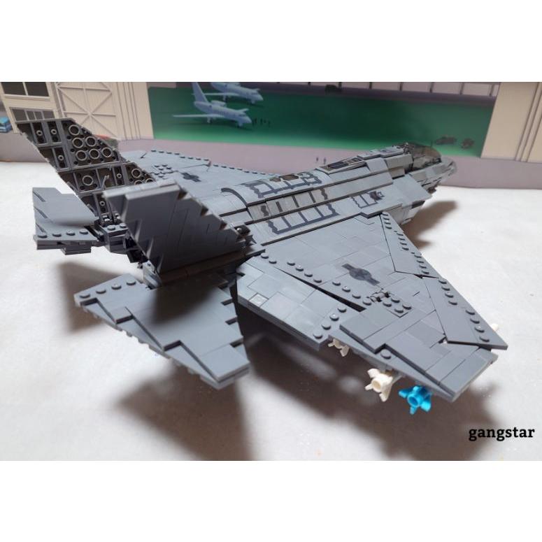 レゴ　LEGO　ブロック　互換　飛行機　戦闘機 アメリカ軍　自衛隊　F-35 ライトニングII 戦闘機　ミリタリーブロック模型　　国内より発送　｜gangstar｜06