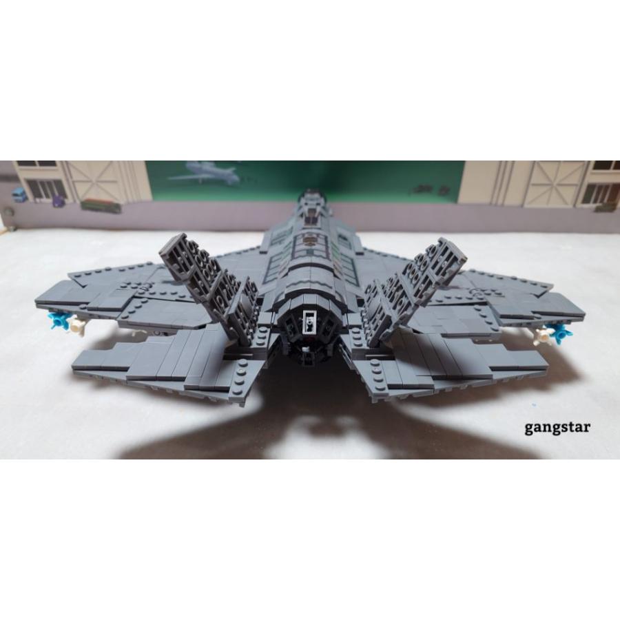 レゴ　LEGO　ブロック　互換　飛行機　戦闘機 アメリカ軍　自衛隊　F-35 ライトニングII 戦闘機　ミリタリーブロック模型　　国内より発送　｜gangstar｜07