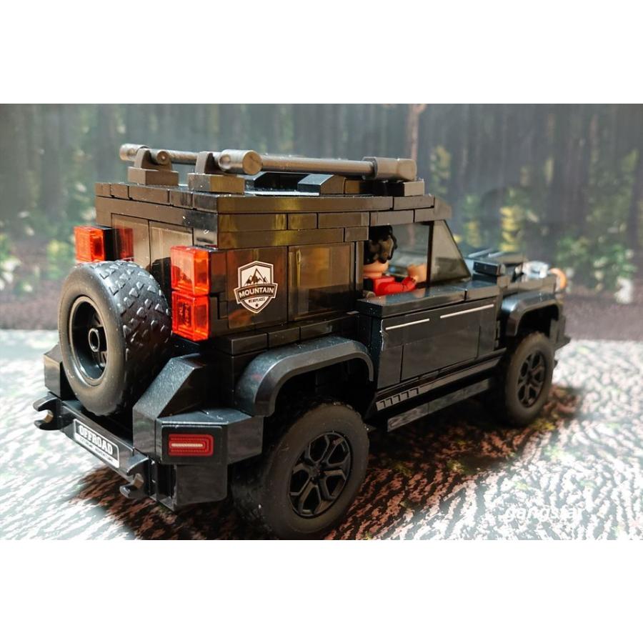 レゴ LEGO ブロック 互換 車 スポーツカー 4輪駆動車 Gクラス モデル 