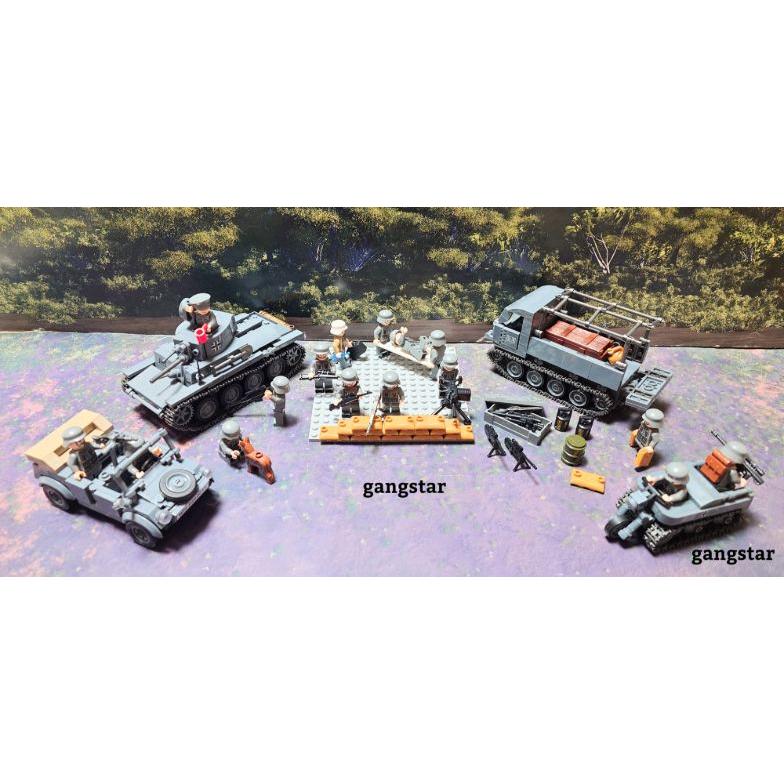互換品 レゴ LEGO ブロック 互換 車 戦車 ドイツ ドイツ軍進軍セット 