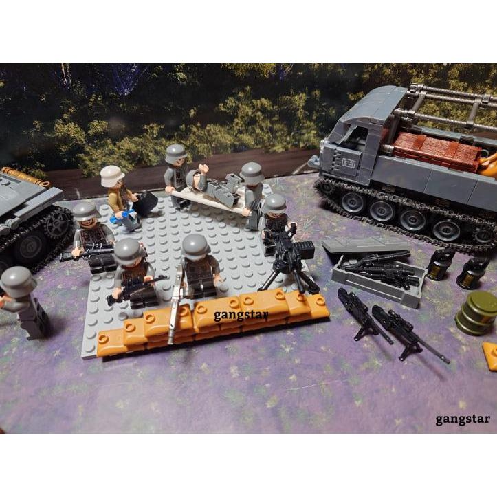 互換品 レゴ LEGO ブロック 互換 車 戦車 ドイツ ドイツ軍進軍セット 