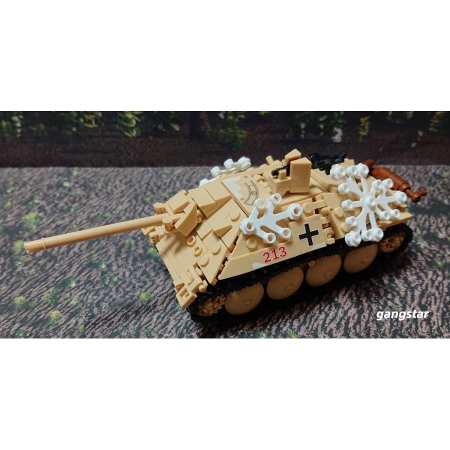 レゴ　LEGO　ブロック　互換　車　戦車　ドイツ　38式軽駆逐戦車 ヘッツァー　ミリタリーブロック模型　　国内より発送｜gangstar｜10