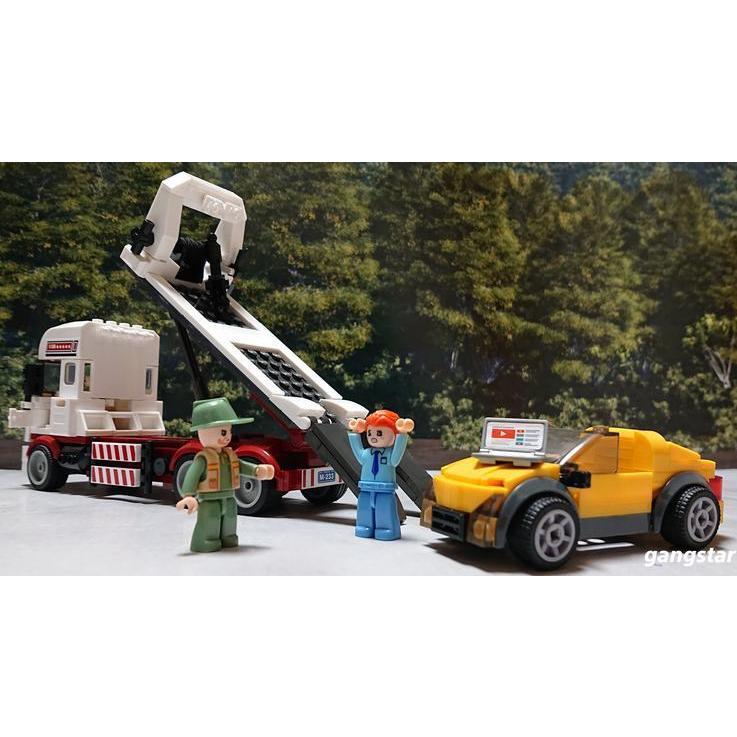 レゴ LEGO ブロック 互換 車 トラック キャリアカー 積載車 レゴ LEGO ブロック 互換 車 トラック キャリアカー 積載車