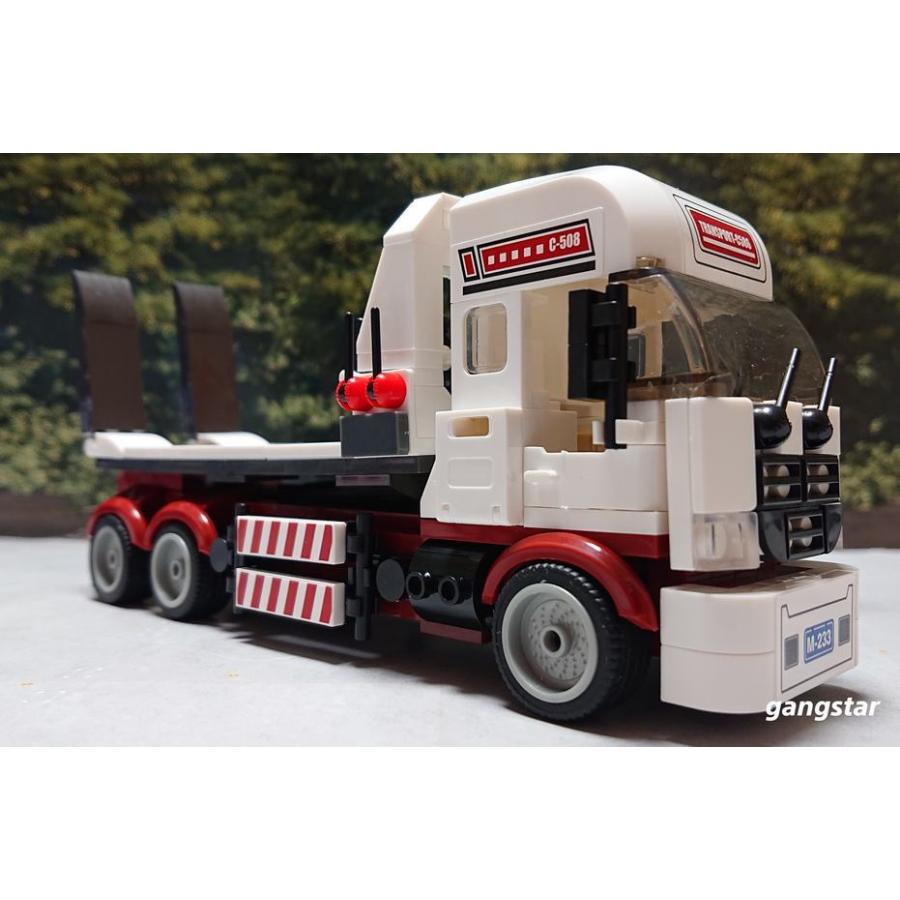 レゴ LEGO ブロック 互換 車 トラック キャリアカー 積載車 レゴ LEGO ブロック 互換 車 トラック キャリアカー 積載車