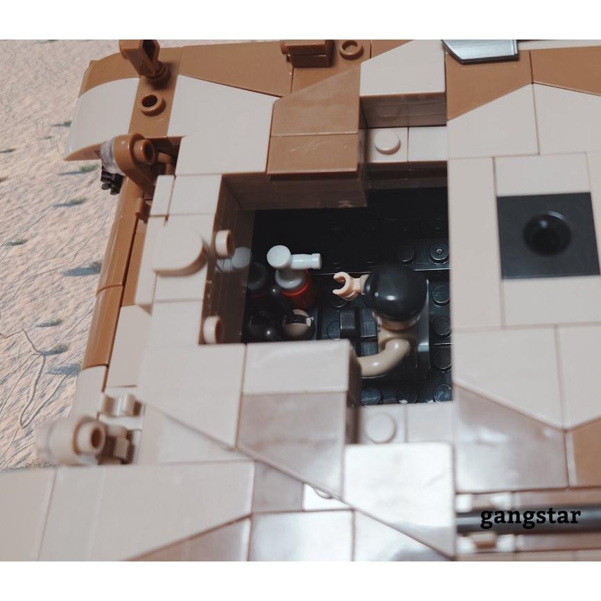 レゴ　LEGO　ブロック　互換　車　戦車　イギリス　マチルダII歩兵戦車　ミリタリーブロック模型　　国内より発送｜gangstar｜15