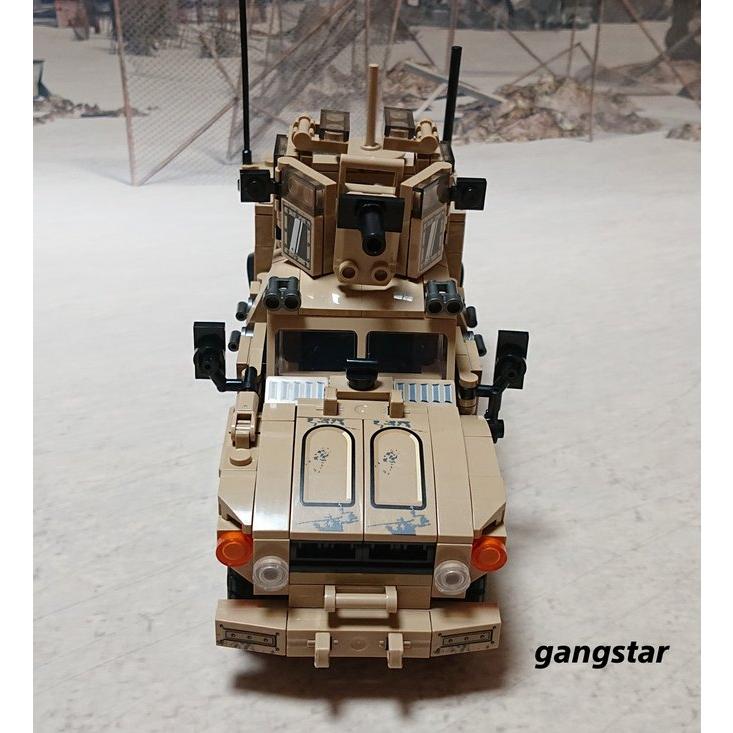 レゴ　LEGO　ブロック　互換　車　装甲車　M-ATV 装甲車輌　ミリタリーブロック模型　　国内より発送｜gangstar｜03