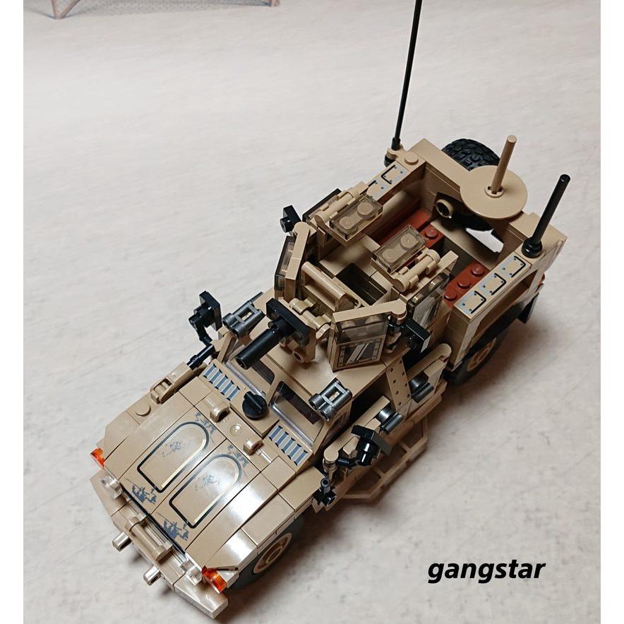 レゴ　LEGO　ブロック　互換　車　装甲車　M-ATV 装甲車輌　ミリタリーブロック模型　　国内より発送｜gangstar｜10