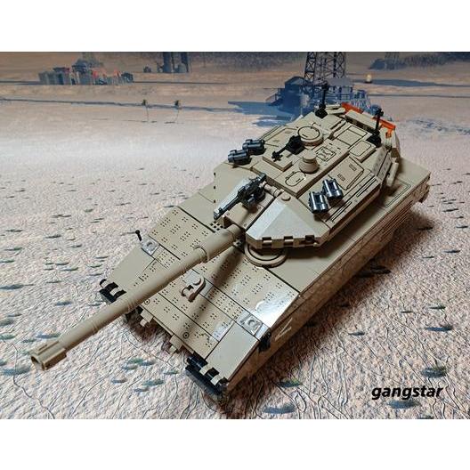 レゴ LEGO ブロック 互換 戦車 装甲車 メルカバmk-4主力戦車 