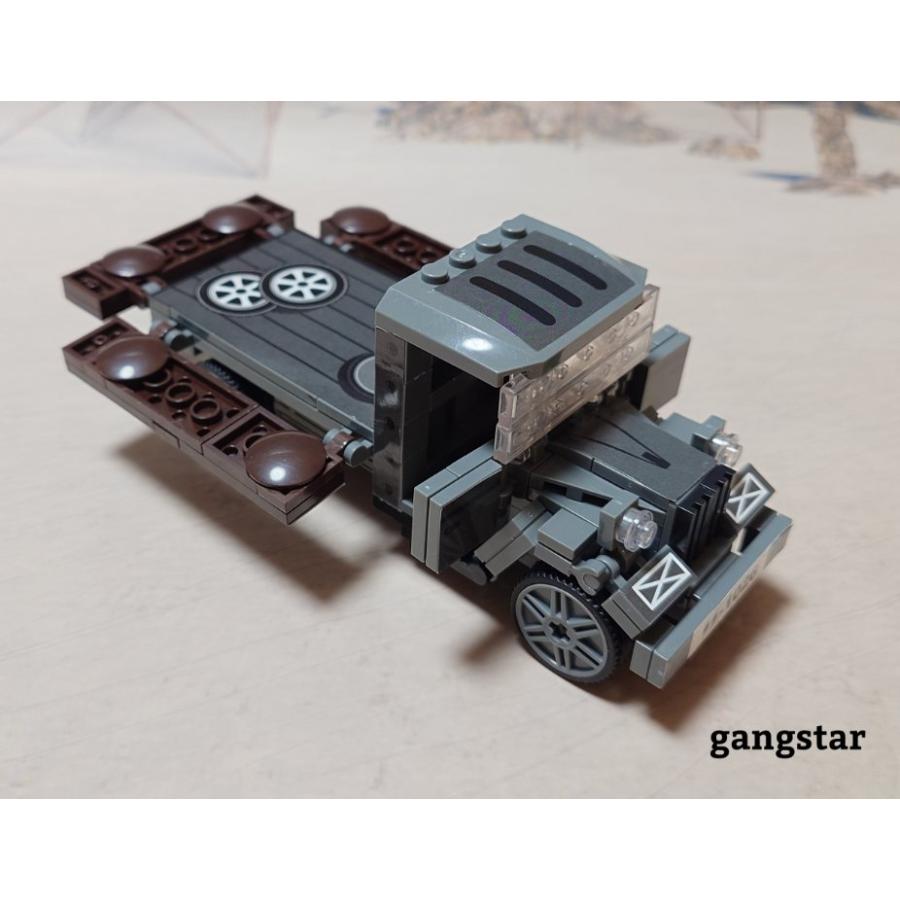 brickmania製ww2ドイツ軍オペルブリッツトラックとアハトアハト対空砲