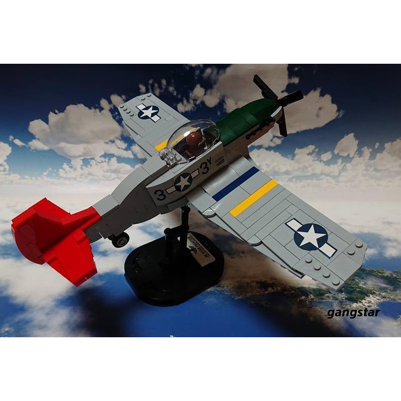 レゴ LEGO ブロック 互換 飛行機 戦闘機 アメリカ P51 マスタング