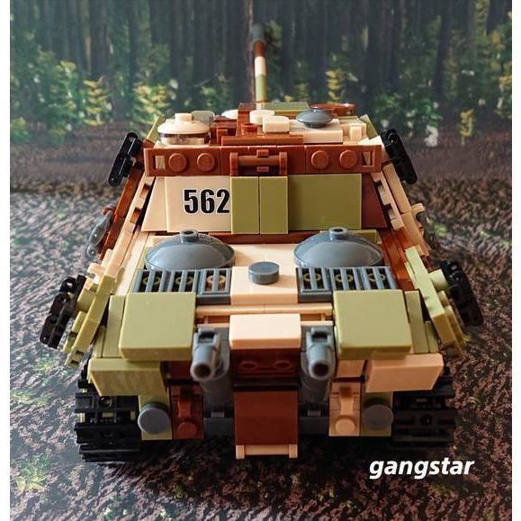 レゴ LEGO ブロック 互換 車 戦車 ドイツ V号戦車パンター中戦車 