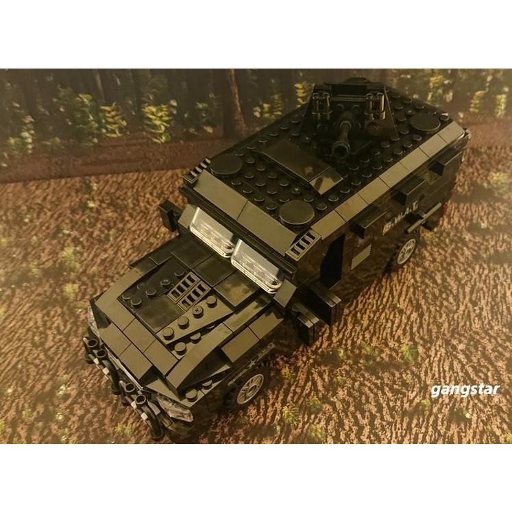 レゴ　LEGO　ブロック　互換　車　装甲車　特殊警察　SWAT　大型輸送車両　ブロック模型　　国内より発送　｜gangstar｜10