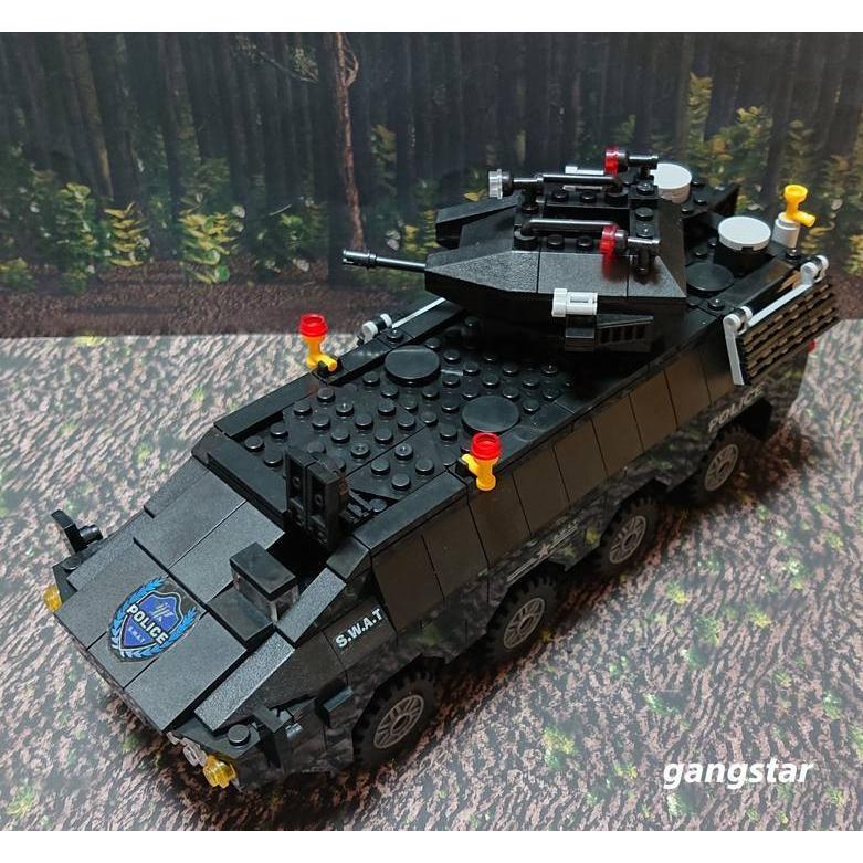 レゴ　LEGO　ブロック　互換　車　装甲車　特殊警察　SWAT　装甲車両　ブロック模型　　国内より発送　｜gangstar｜10