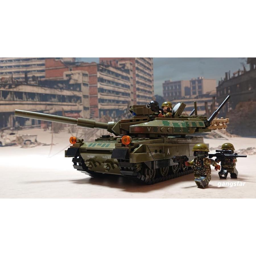 レゴ　LEGO　ブロック　互換　車　戦車　日本　自衛隊　１０式戦車　主力戦車　ミリタリーブロック模型　　国内より発送｜gangstar｜14