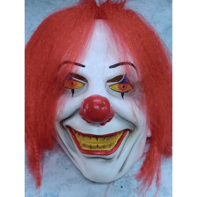 マスタークラウンマスク 超 怖いピエロのマスク ピエロ カラー 襟 付き 1 玩具問屋 上野屋 通販 Yahoo ショッピング