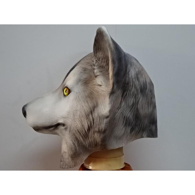 オオカミのかぶりもの ウルフマスク リアルアニマルマスクシリーズ 1917 1 玩具問屋 上野屋 通販 Yahoo ショッピング