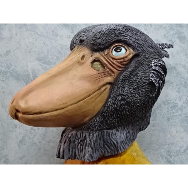 鳥の被り物 New ハシビロコウマスク フルフェイスタイプのハシビロコウです 1 玩具問屋 上野屋 通販 Yahoo ショッピング