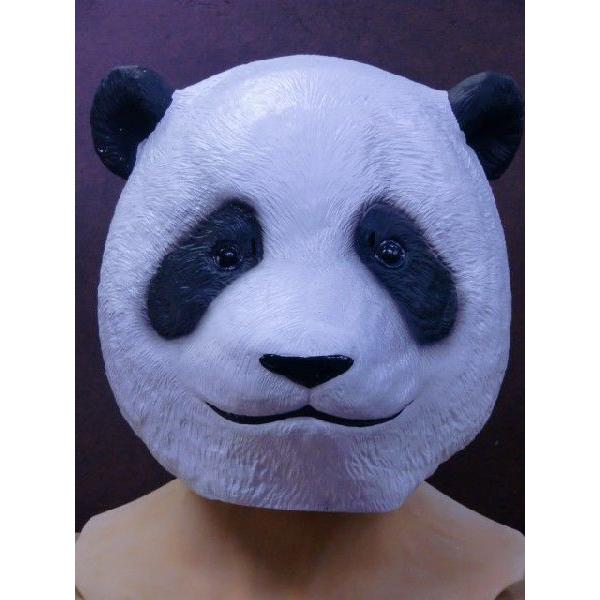 パンダのかぶりもの・パンダちゃんマスク。リアルなアニマルマスク a400010玩具問屋 上野屋 通販 Yahoo!ショッピング