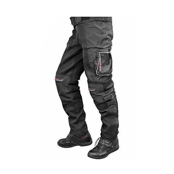 バイクパンツ メッシュ　通気　レーシング メンズ　春夏　ウェスト調節可能　プロテクター付き ライダースパンツ 男_2