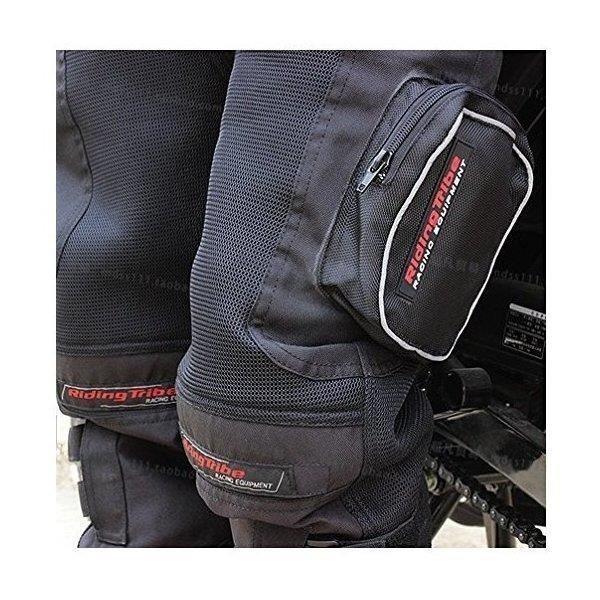 バイクパンツ メッシュ　通気　レーシング メンズ　春夏　ウェスト調節可能　プロテクター付き ライダースパンツ 男_5