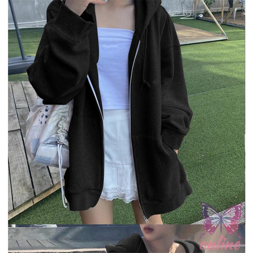 トップス パーカー ゆったり ストレッチ レディース きれいめジップパーカー カーディガン フード付き 長袖 秋服 着痩せ 羽織 体型カバー | ブランド登録なし | 12