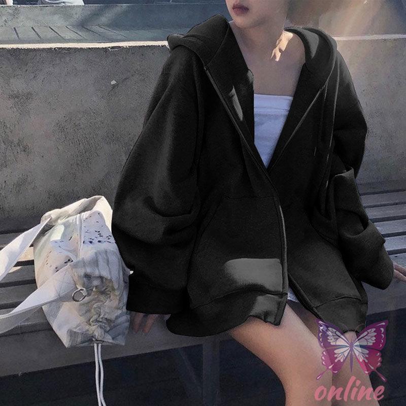 トップス パーカー ゆったり ストレッチ レディース きれいめジップパーカー カーディガン フード付き 長袖 秋服 着痩せ 羽織 体型カバー | ブランド登録なし | 03