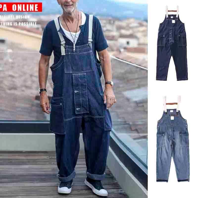 人気爆発送料無料サロペット メンズ デニムパンツ オーバーオール
