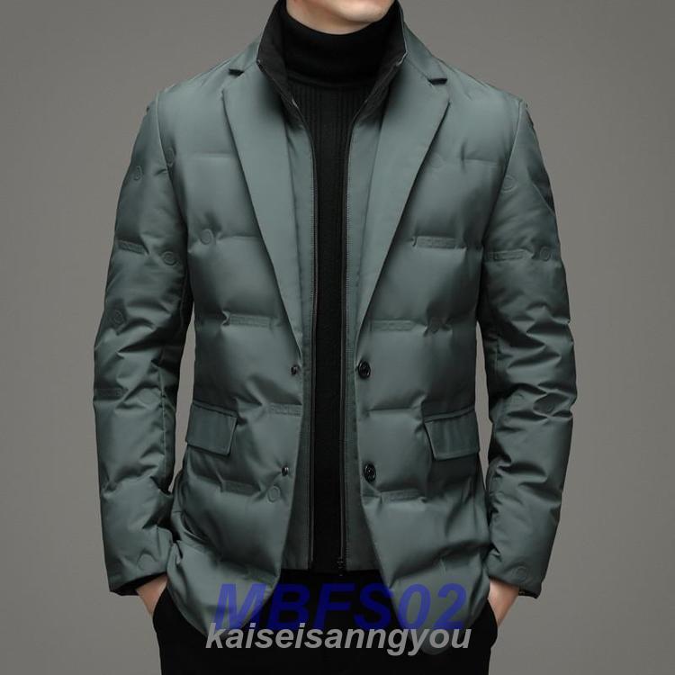 ダウンジャケット メンズ ダウンコート 紳士服 テーラードジャケット 
