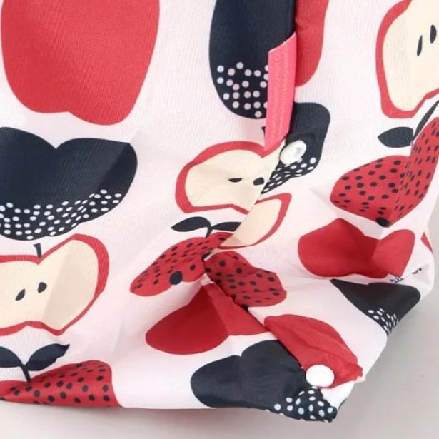 2WAYエコバッグ 赤青りんご アップル DESIGNERS JAPAN 果物 |  | 04