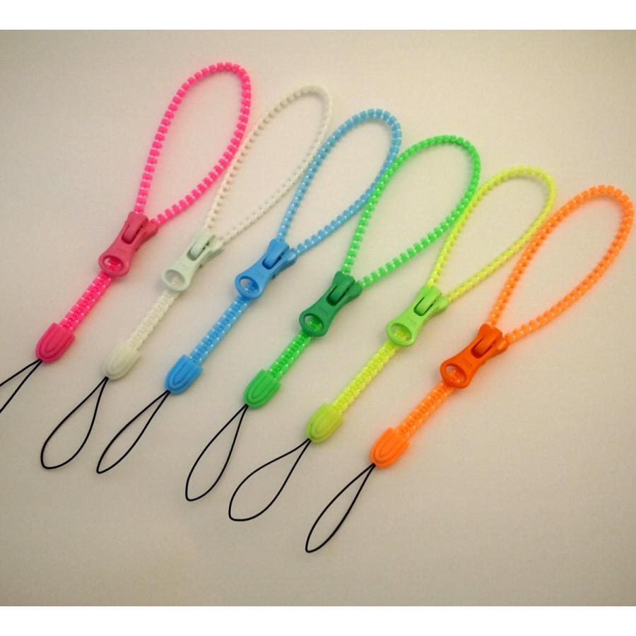 YKK 蓄光 ファスナーハンドストラップ 15cm ジッパーストラップ やや長め ファスナーストラップ 携帯ストラップ 日本製 | 