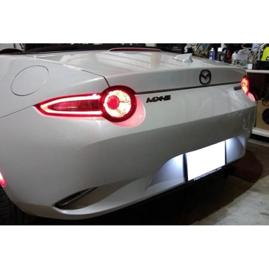ロードスター ND系 ND5RE ND5RC LED ナンバー灯 ライセンスランプ