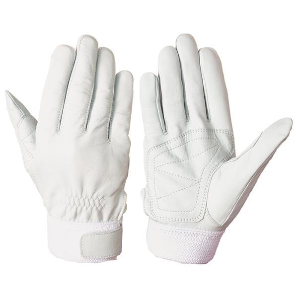 革手袋 作業用手袋 シモン RG-210 羊革 補強当て 本革グローブ（メール便2点まで300円）消防 救助 建設 溶接 防災 1双 | シモン | 01