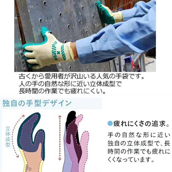 作業用手袋 SHOWA【1双】No.310 グリップ ソフトタイプ 1双 背抜き