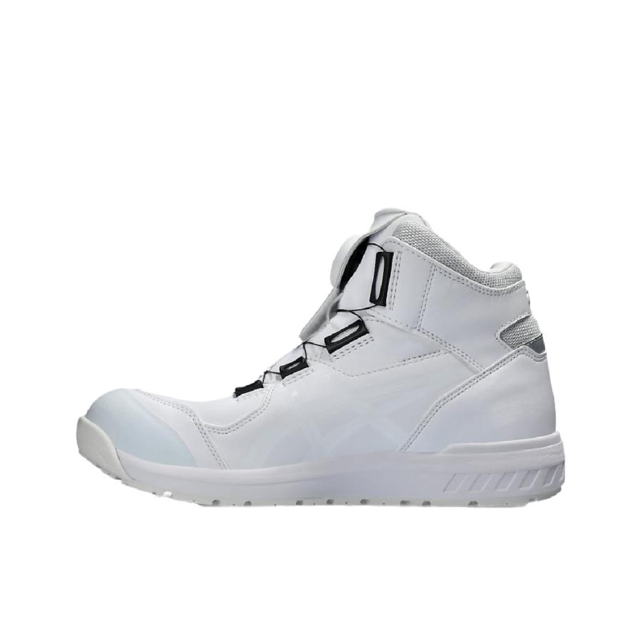 BOAシステム安全靴 ホワイト 安全靴 ウィンジョブ CP304 BOA アシックス ホワイト×ホワイト BOA