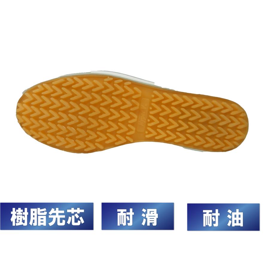 作業靴 HyperV 屋根プロ #1200 日進ゴム ハイパーV 防滑性能 抜群の安定感 屋根 高所作業 サイドゴア仕様 先芯なし 非耐油 合成皮革 ハイパーVソール 靴 |  | 03