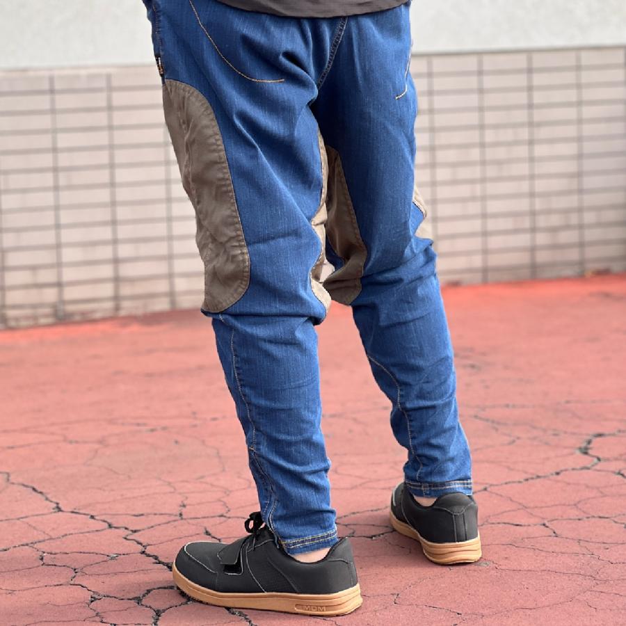 RKB8913 デニムストレッチ フロッグパンツ CORDURA コーコス 11/18 S