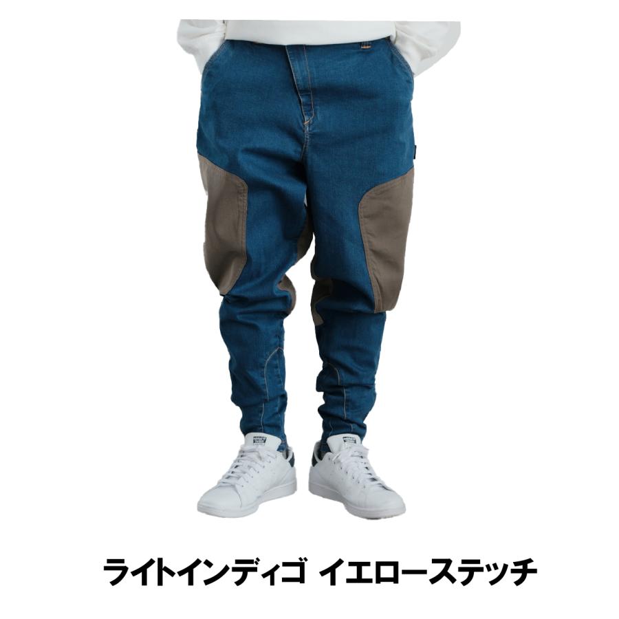RKB8963 デニム フロッグパンツ 通年 CORDURA ストレッチ CO-COS
